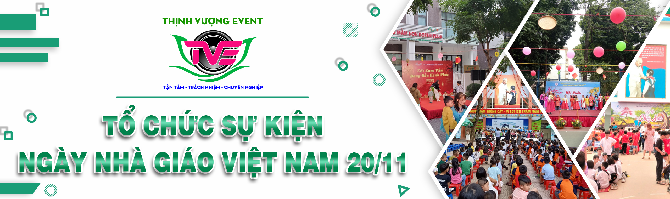 TỔ CHỨC SỰ KIỆN NGÀY NHÀ GIÁO VIỆT NAM 20/11
