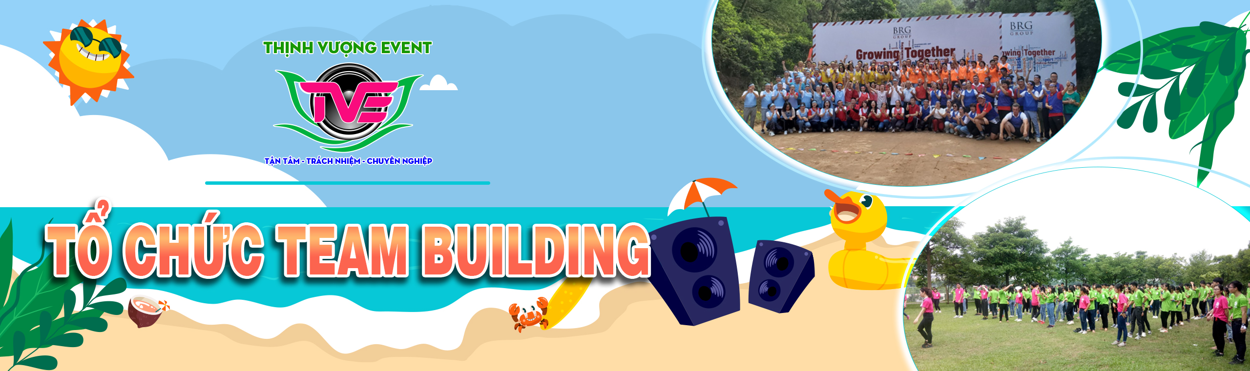 TỔ CHỨC TEAM BUILDING